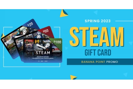 Steam Gift Card - Banana Point Promo - Spring 2023