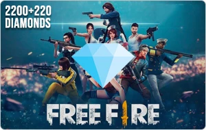 Free Fire 2200+220 Diamonds