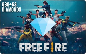 Free Fire 530+53 Diamonds