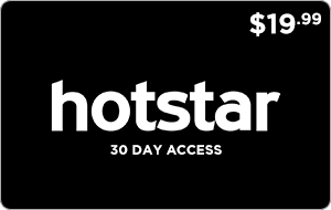 Hotstar 30 Day Access