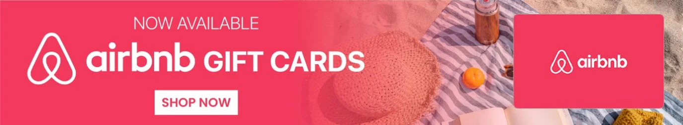 AirBnB Gift Cards - Now Available