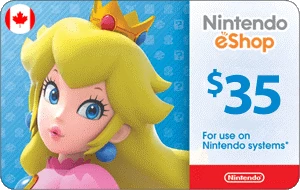 Nintendo Gift Card CA - $35