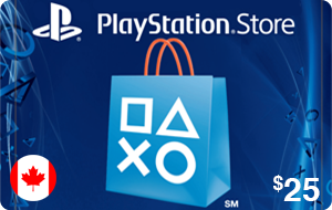 PlayStation Store CA $25