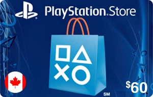 PlayStation Store CA $60 Gift Card