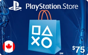 PlayStation Store CA $75 Gift Card