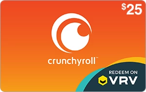Crunchyroll on VRV $25 Gift Card