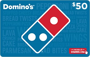 Dominos Gift Card - $50