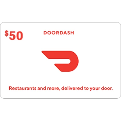 DoorDash Gift Card - $50 - ScratchMonkeys