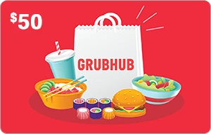 Grubhub Gift Card - $50