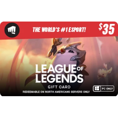 $100 League of Legends Game Card RIOT LEAGUE OF LEGENDS $100