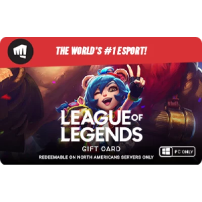 League of Legends Gift Cards (US) - ScratchMonkeys