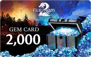 Guild Wars 2 Gem Gift Card - $25