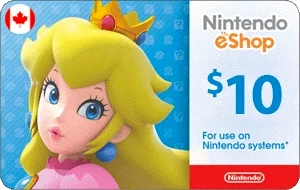 Nintendo Gift Card CA - $10
