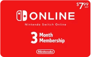 Nintendo Switch Online Membership - Individual Plan (3 Months)