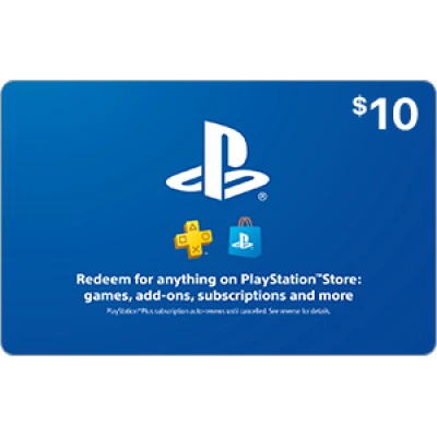 $10 (US) - Card PlayStation - Gift ScratchMonkeys