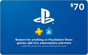 PlayStation Gift Card - $70