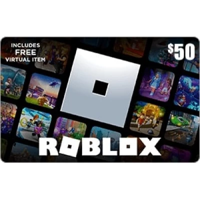 Roblox Gift Card (US) - $50 - ScratchMonkeys
