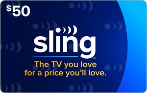Sling TV $50 Gift Card