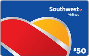 Southwest Airlines Gift Card - $50