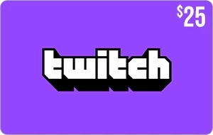 Twitch Gift Card - $25