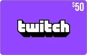 Twitch Gift Card - $50