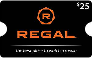 Regal Cinemas $25 