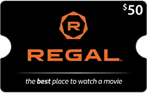 Regal Cinemas $50 Gift Card
