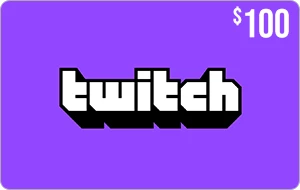 Twitch Gift Card - $100