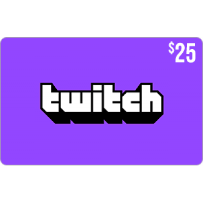 Twitch Gift Card $25