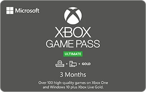 Xbox 3 Month Game Pass Ultimate $44.99
