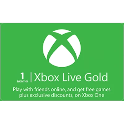 Indrukwekkend onderwerpen voor de helft Xbox Live Gold 1 Month [Digital Code] | ScratchMonkeys