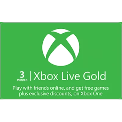 Xbox Live 3 Month Gold Membership Code] | ScratchMonkeys