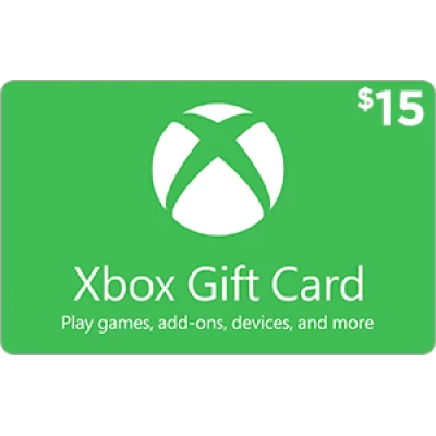  $15 Xbox Gift Card [Digital Code]