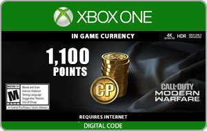 XBOX Call of Duty: Modern Warfare 1100 Points