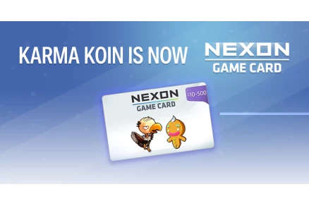 Karma Koin Is Now Nexon Game Card