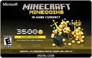 Minecraft Minecoins Pack 3500 Coins