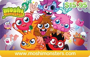 Moshi Monsters $15.95 Gift Card