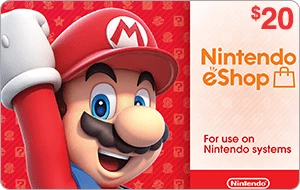 Nintendo eShop $20 Gift Card 