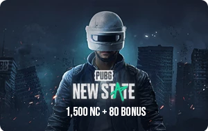 PUBG New State 1500 NC + 80 Bonus 