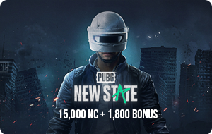 PUBG New State 15000+1800 NC [Digital Code] | ScratchMonkeys