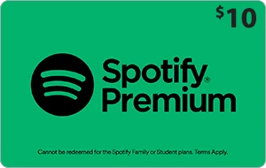 Spotify Gift Card - $10 