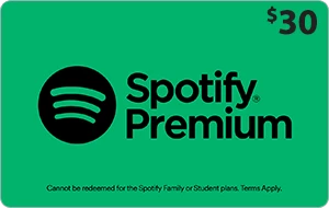 Spotify $30 Gift Card