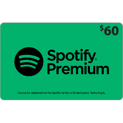 Spotify $60 