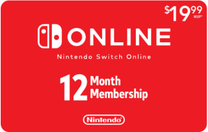 Nintendo Switch Online 12 Month 