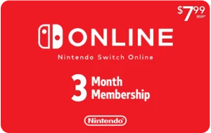 Nintendo Switch Online Membership - Individual Plan (3 Months)