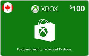Xbox Gift Card CA - $100