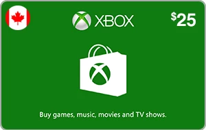 Xbox CA $25 Gift Card