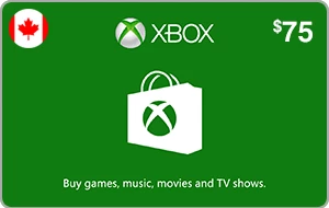 Xbox Gift Card CA - $75