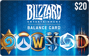 Blizzard Balance 20 Instant Digital Code Scratchmonkeys - roblox credit balance: $20.00