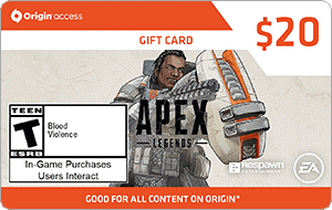 EA Origin Access Apex Legends $20